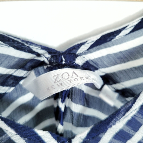 Zoa New York | Silk High Low Blouse - Picture 4 of 12